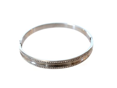 Cerruti Bangle Stainless Steel For Sale