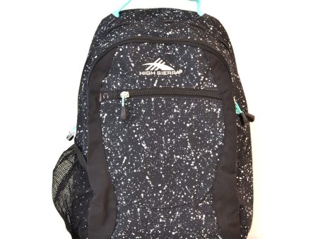 High Sierra Curve Daypack Speckle Black Aquamarine Cheap