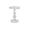 Ethan Allen Ballan Acrylic Accent Table Supply