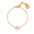 Les Nereides Pink Hearthstone La Diamantine Thin Bracelet Online now