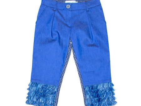 Mimisol Blue Trousers Fashion