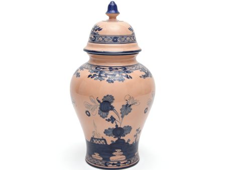 Richard Ginori Potiche Vase With Cover H Cm 31 In 12 1 2 Oriente Italiano Online