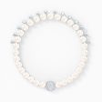 Swarovski Treasure Pearl Bracelet White Medium For Cheap