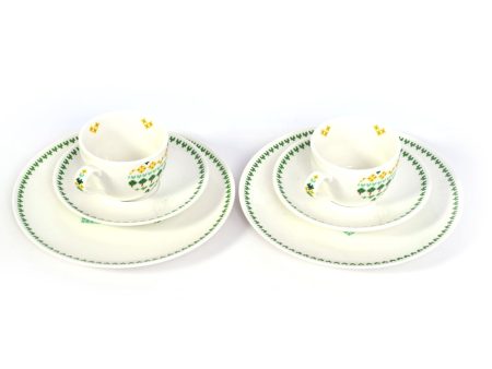 Hutschenreuther Set 6 PcsÂ  Hearts GreenÂ  Garden on Sale