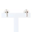 Swarovski Only Stud Earrings White Online Sale