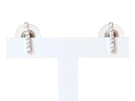 Swarovski Only Stud Earrings White Online Sale