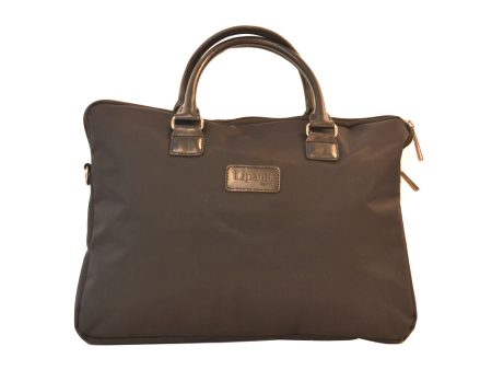 Lipault Lady Plume Laptop Bag 15  Black For Cheap