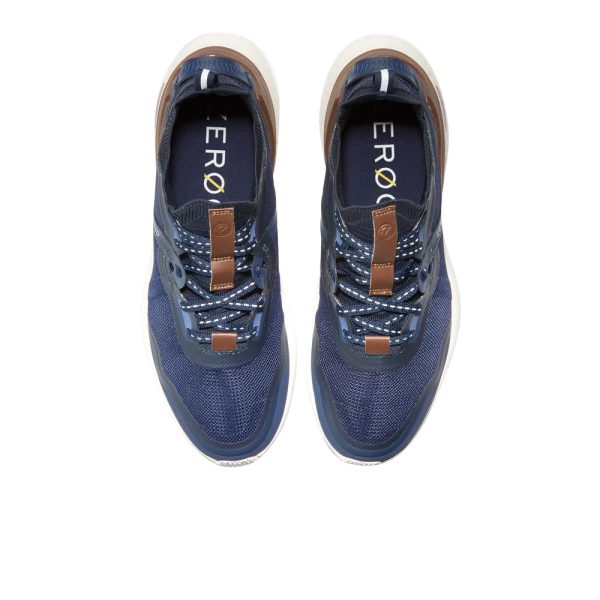 Cole Haan ZERØGRAND Overtake Runner Marine Blue - Navy For Sale