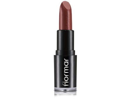 Flormar Long Wearing Lipstick 002 Dark Burgundy - 3.9 g Hot on Sale