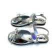 Simonetta Silver Ballerina Sandals For Sale