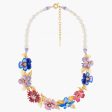 Les Nereides A Thousand Pansies Abd Freshwater Baroque Pearl Collar Necklace Hot on Sale