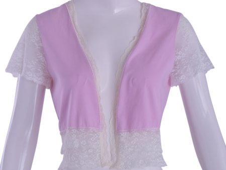 Lala Rose Bolero Baby Pink Small Supply