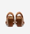 Cole Haan Anastasia City Sandal,British Tan,7.5 British Tansize 7.5 on Sale