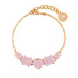 Les Nereides Pink 5 Stones La Diamantine Thin Bracelet on Sale