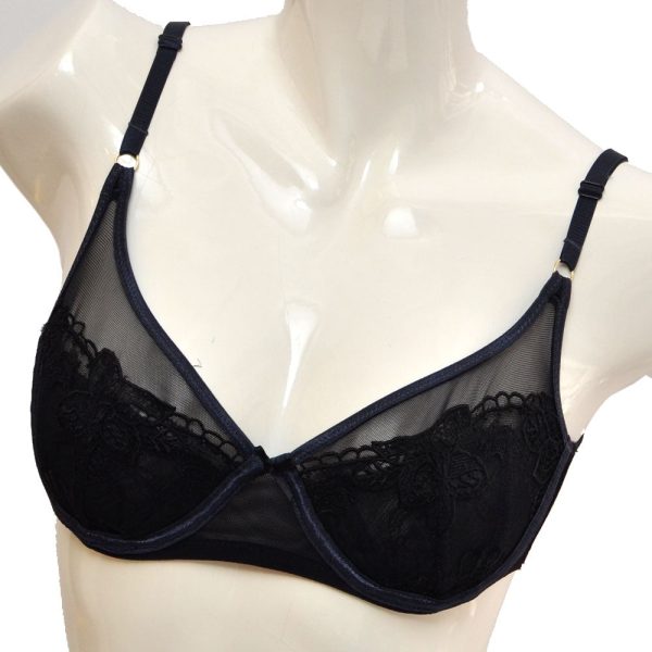 Yamamay Balcony Bra Black Hot on Sale