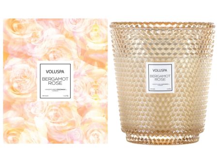 Voluspa Bergamot Rose Hearth Candle Fashion