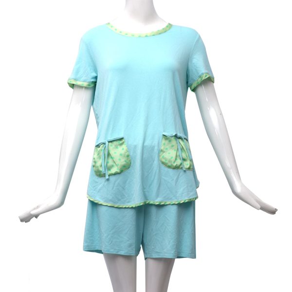 Twinset Short Pyjama Set Mint Green Medium Supply