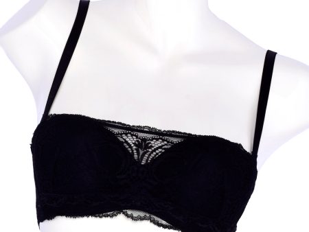 Lise Charmel Underwired Bandeau Bra Black 32B Supply