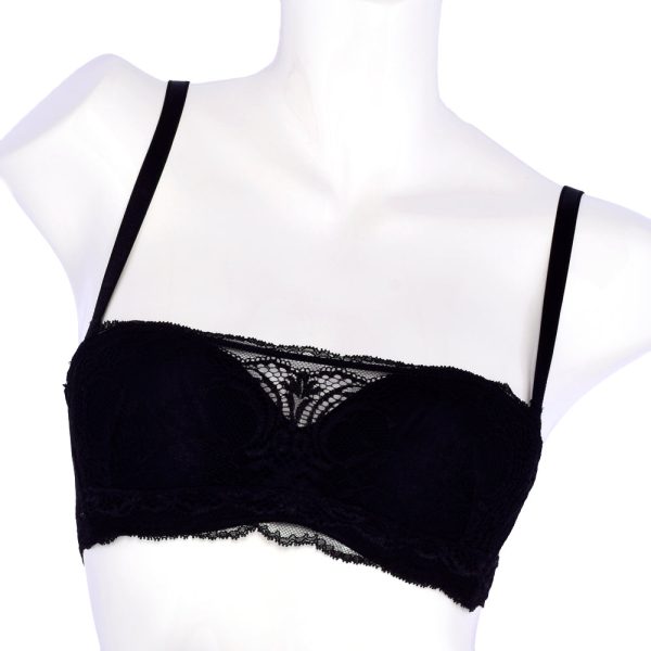 Lise Charmel Underwired Bandeau Bra Black 32B Supply