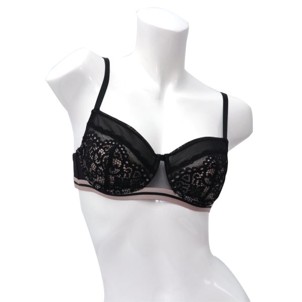 Yamamay Balcony Bra In Different Cup Size Black 34B For Discount