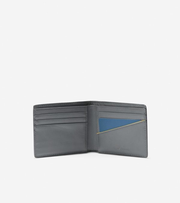 Cole Haan Slim Bifold Walletironstone,One Size Ironstonesize One Size Hot on Sale