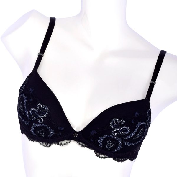 Lise Charmel Underwired Push-up Bra Black Online Sale