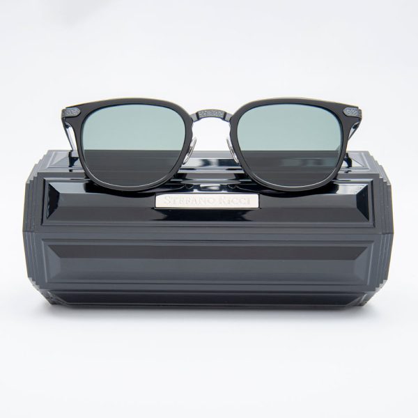 Stefano Ricci Sunglasses Black One Size Online Sale