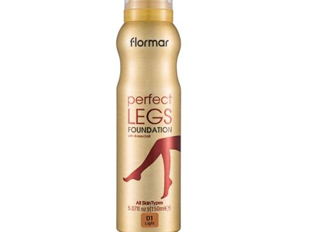 Flormar Perfect Legs Foundation 001 Light - 150ml For Discount