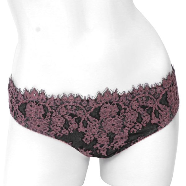 Twinset Thong Panty Grey Old Rose Large Sale