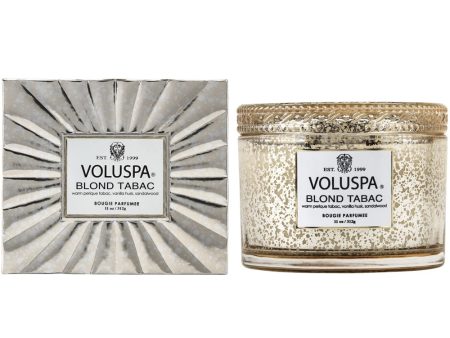 Voluspa Boxed Blond Tabac Corta Maison Candle With Lid Online Sale