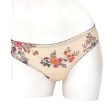 Twinset String Brief Nude Floral Medium Online Hot Sale