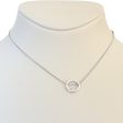 Esprit Necklace Silver ColorÂ  Chain With Round Pendant 925 Silver Online