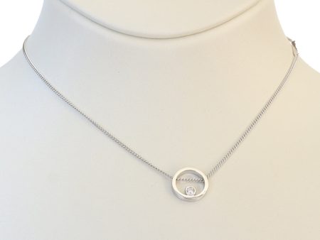 Esprit Necklace Silver ColorÂ  Chain With Round Pendant 925 Silver Online