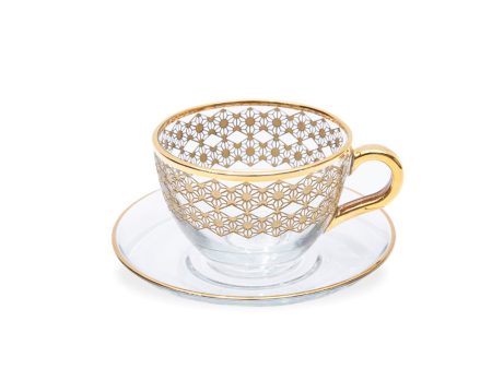 Decorium Mrc 12 Pcs Espresso Set, Saucer With Gold Rim Cheap