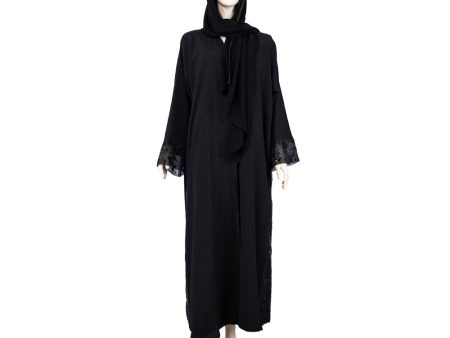 Lamar Abaya Color Black For Cheap