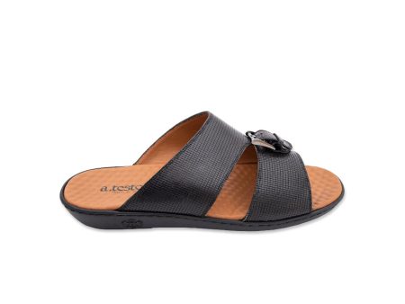 A.Testoni Sandal Black Sale