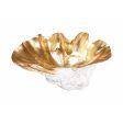 Ethan Allen Large Gold Leafed Clam Shell For Cheap