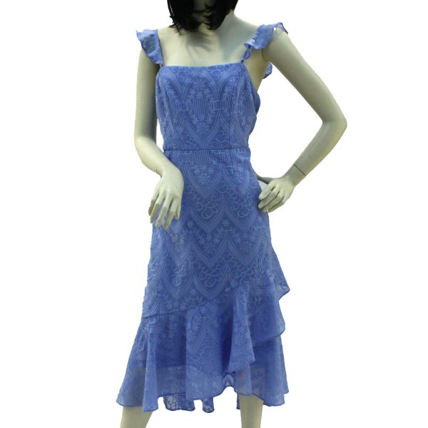 Ml By Monique Lhuillier Dress - Periwinkle For Discount