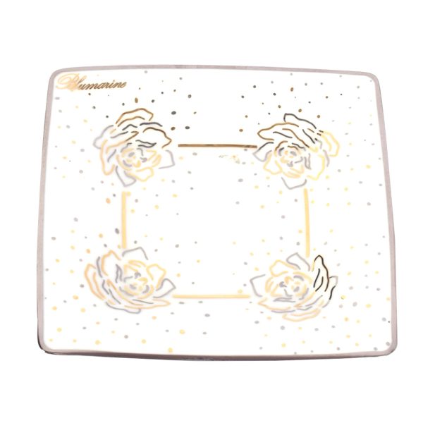 Blumarine Platinum Vpoche Quadrato 12 Cm Square Tray Hot on Sale