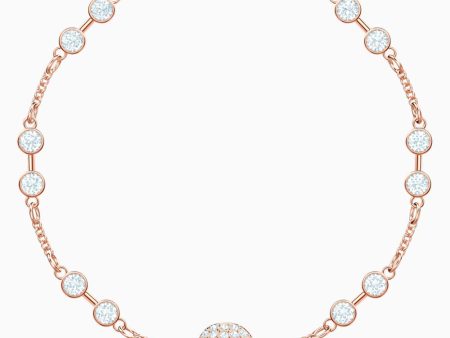 Swarovski Remix Collection Carrier White Rose-Gold Tone One Size For Sale