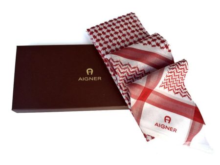 Aigner Shemagh Red Hot on Sale