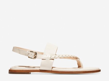 Cole Haan Anica Braided Thong Sandal Womens Fashion Cheap