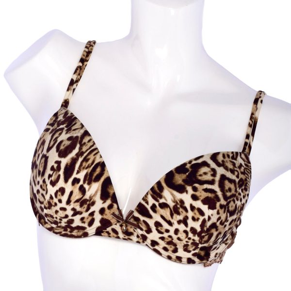 Lise Charmel Underwired Push-up Bra Printed 38C Sale