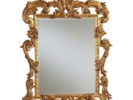 Ethan Allen Ornately Craved Mirror 98X134 cm Discount