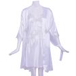 Batista Satin Nightdress Set Cream Online