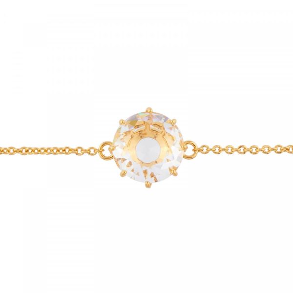 Les Nereides Round Crystal Stone Bracelet For Discount