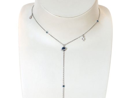 Swarovski Out Of This World Space Necklace Dark-Multicoloured Sale