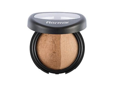 Flormar Baked Powder 023 Dual Gold - 9g Online now