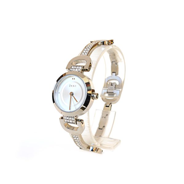 Dkny Stainless Steel Analog Watch With Metal Bracelet Online Hot Sale