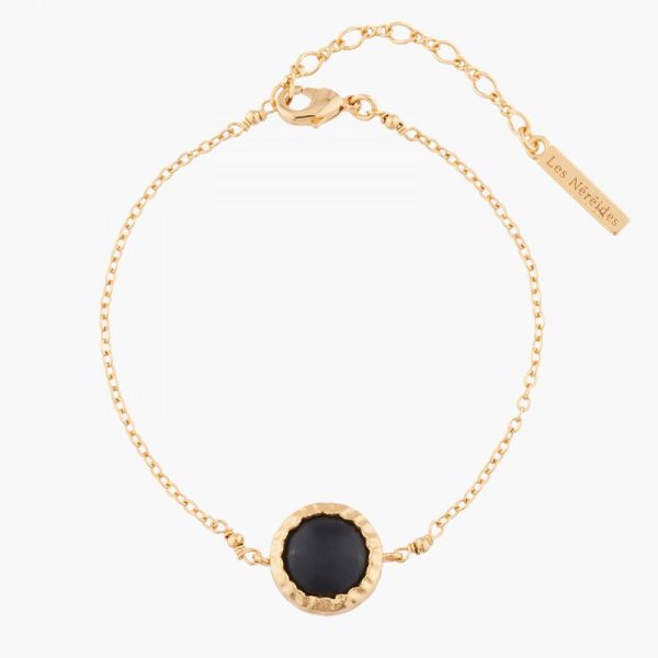 Les Nereides Black Onyx Chain Bracelet Online Hot Sale